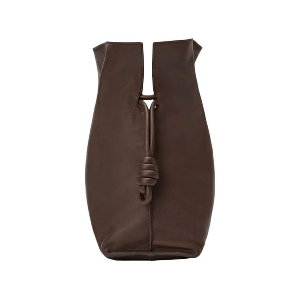 Loewe Women Flamenco Large Leather Clutch - Picture 3 of 5